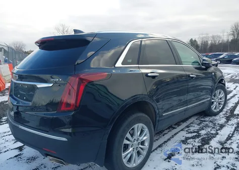 2021 Cadillac Xt5 Awd Luxury из США, поврежденный, VIN 1GYKNBR43MZ198077